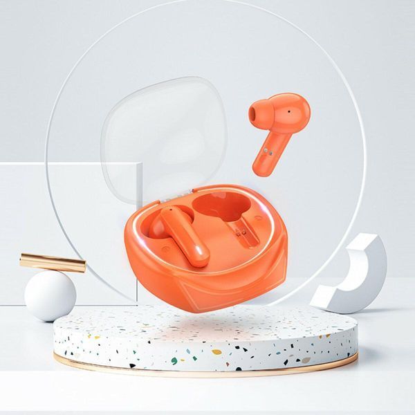 Навушники BOROFONE BW37 Amused true wireless ENC noise reduction BT headset Orange 656-00890 фото