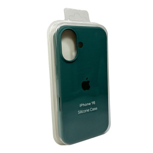 Силіконовий чохол для iPhone 16 Pine Green 666-01178 фото