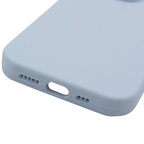 Силіконовий чохол Silk Full Camera Protective для Apple iPhone 16 Pro (6.3") Sweet Blue 777-09584 фото