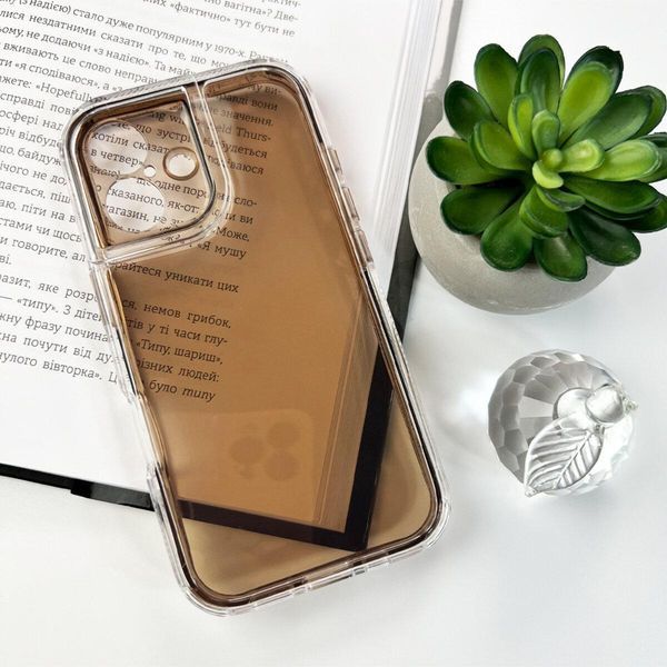 Протиударний чохол для смартфона Space III для iPhone 16 Tea Brown 666-01993 фото