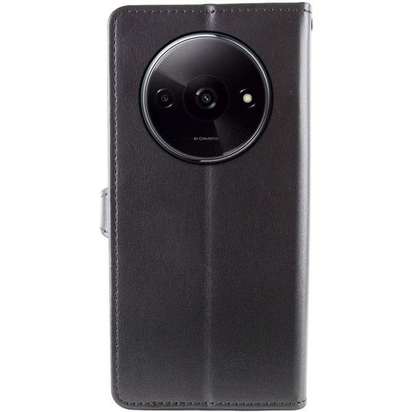 Шкіряний чохол-книжка GETMAN Gallant (PU) для Xiaomi Redmi A3 Black 777-06253 фото