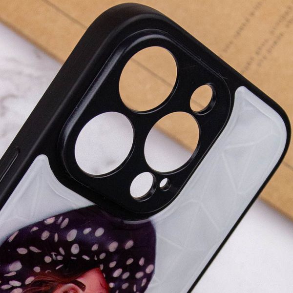 TPU+PC чохол Prisma Ladies для Apple iPhone 14 Pro (6.1") Girl in a hat 208-06029 фото