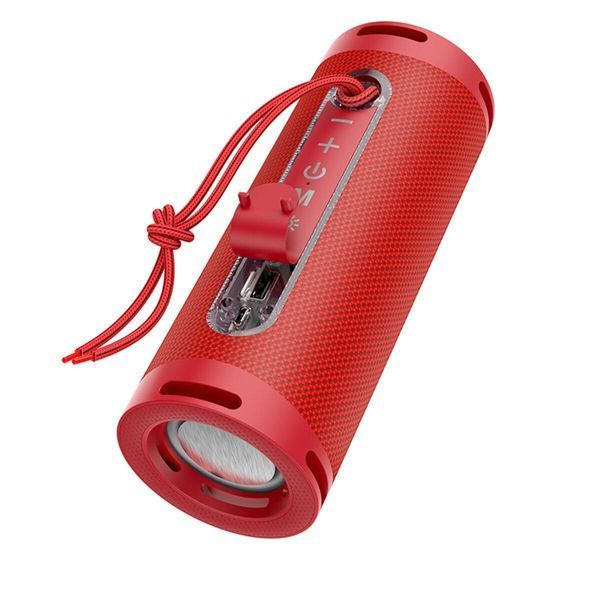Портативна колонка HOCO HC9 Dazzling pulse sports BT speaker Red 202-00424 фото