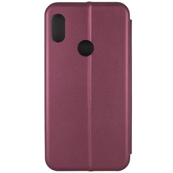 Шкіряний чохол-книжка Classy для Xiaomi Redmi Note 5 Pro / Note 5 (DC) Maroon 777-06096 фото