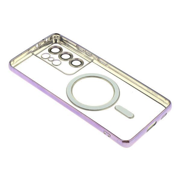 Чохол Wave TPU Metallic with Magsafe для Samsung Galaxy S21 Ultra (G998) Black 555-00165 фото