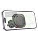 Держатель для мобильного HOCO H28 Rainbow ring magnetic car holder(air outlet) Black 656-00498 фото 6