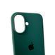 Силіконовий чохол для iPhone 16 Pine Green 666-01178 фото 5