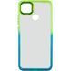 Чехол TPU+PC Fresh sip series для Xiaomi Redmi 9C Бирюзовый / Лимонный 777-06653 фото 2