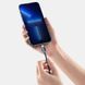 Кабель Baseus Crystal Shine Series Fast Charging Data Cable Type-C to iP 20W 1.2m Black CAJY000201 фото 4