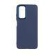 Чехол Silicone Cover Metal frame для Xiaomi Redmi Note 11 (Global) / Note 11S 4G Dark blue 208-03484 фото
