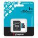 Карта памяти microSDXC (UHS-1 U3) Kingston Canvas Go! Plus 1Tb class 10 A2 V30 (R200MB/s, W-160MB/s) (adapter SD) SDCG4/1TB фото 2