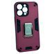 Чохол Iron Warriors Separate Camera для iPhone 12 Pro Max Бордовий 208-04423 фото 1
