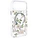 TPU+PC чохол Clear Garden with MagSafe для Apple iPhone 17 Pro Max (6.9") White Gardenia 777-08193 фото 1