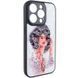 TPU+PC чохол Prisma Ladies для Apple iPhone 14 Pro (6.1") Girl in a hat 208-06029 фото 2