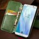 Шкіряний чохол-книжка GETMAN Cubic для Xiaomi Redmi Note 9 / Redmi 10X Зелений 555-01976 фото 3
