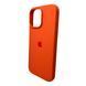 Силиконовый чехол для iPhone 16 Pro Max Orange 666-01282 фото 4