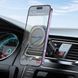 Держатель для мобильного HOCO H28 Rainbow ring magnetic car holder(air outlet) Black 656-00498 фото 8