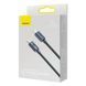 Кабель Baseus Crystal Shine Series Fast Charging Data Cable Type-C to iP 20W 1.2m Black CAJY000201 фото 2