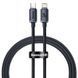 Кабель Baseus Crystal Shine Series Fast Charging Data Cable Type-C to iP 20W 1.2m Black CAJY000201 фото 1
