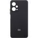 Чохол Silicone Cover Lakshmi Full Camera для Xiaomi Redmi Note 12 Pro+ 5G Чорний 555-02176 фото 1
