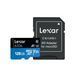 Карта памяти microSDXC (UHS-1 U3) Lexar High-Performance 633x 128Gb class 10 V30 A1 (100Mb/s) Blue Series (adapter SD) LMS0633128G-BNAAA фото 1