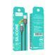 Кабель HOCO X101 Assistant silicone charging data cable Type-C Black 6942007604079 фото 2