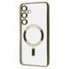 Чехол WAVE Metal Color Case with Magnetic Ring для Samsung Galaxy S25 Gold 656-08012 фото 1
