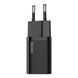 Мережевий зарядний пристрій Baseus Super Si Quick Charger 1C 25W EU Black 656-01312 фото 6