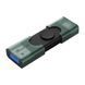 Флеш-накопичувач Kingston 128GB DataTraveler DuoG2 USB-A + USB-C 3.2 Gen1 Black/Green DTDEG2/128GB фото 4