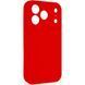 Силіконовий чохол Silk Full Camera Protective для Apple iPhone 17 Pro Max / 18 Pro Max (6.9") Red 777-09534 фото
