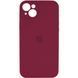 Силиконовый чехол с закрытой камерой для iPhone 14 Plum 666-00816 фото