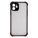 Силиконовый чехол TOTU Armor with Frame для iPhone 12 Черный 208-01011 фото