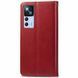 Кожаный чехол-книжка GETMAN Gallant (PU) для Xiaomi 12T / 12T Pro Red 777-06453 фото 2