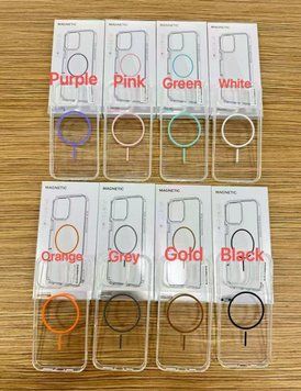 Чехол Acrylic Thin Magnetic для Apple iPhone 13 Pro Orange 666-03623 фото
