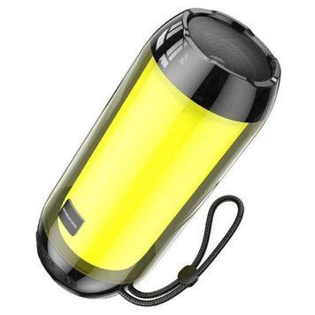 Портативна колонка BOROFONE BR25 Crazy sound colorful luminous BT speaker Black 656-00707 фото