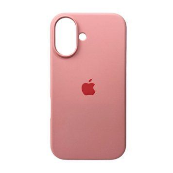 Силиконовый чехол для iPhone 16 Pink 666-01179 фото
