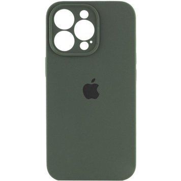 Силіконовий чохол з закритою камерою для iPhone 16 Pro Atrovirens 666-01231 фото