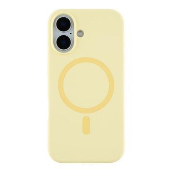 Чохол Glow Silicone Case with Magsafe для iPhone 16 Yellow 214-03954 фото