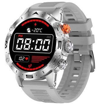 Смарт часы Hoco Y20 Bluetooth, 1.53 дюймов, Серебристые 213-00066 фото
