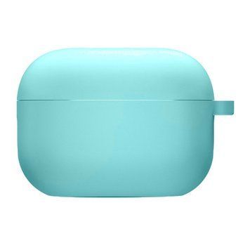 Силиконовый футляр с микрофиброй для наушников Airpods 4 Marine Green 203-00374 фото