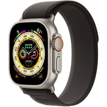 Ремінець Trail Loop для Apple Watch 42(ser.1-3)/44/45/46/49mm (m/l) Black / Grey 212-01284 фото