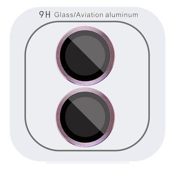 Защитное стекло Metal Classic на камеру для Apple iPhone 16 (6.1") / 16 Plus (6.7") Pink 204-00445 фото