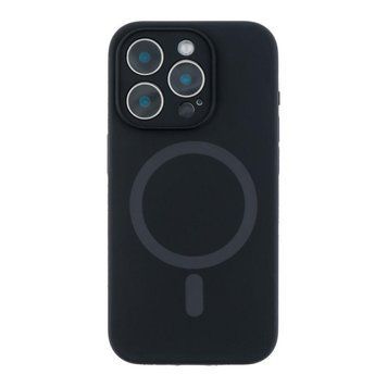 Чохол Glow Silicone Case Full Camera with Magsafe для iPhone 15 Pro Max Black 214-04054 фото