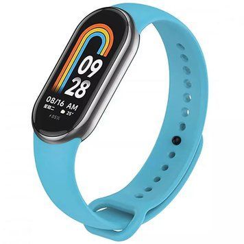 Силіконовий ремінець для Xiaomi Mi Band 8/9/10 Blue 212-01334 фото