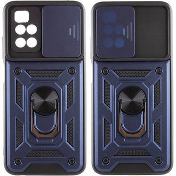 Ударопрочный чехол Camshield Serge Ring для Xiaomi Redmi 10 Blue 777-04645 фото