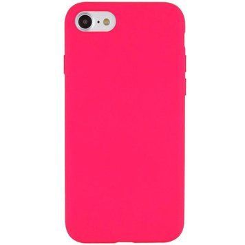Силиконовый чехол Silk Full Protective для iPhone SE (2020) / 7 / 8 (4.7") Barbie pink 777-10735 фото
