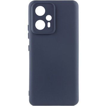 Чехол Silicone Cover Lakshmi Full Camera для Xiaomi Redmi Note 12T Pro Midnight Blue 777-06944 фото