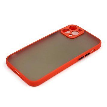 Силиконовый чехол с закрытой камерой Avenger Totu для iPhone 12 Pro Max Red 208-00692 фото