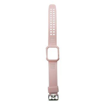 Ремешок для Apple Watch Band Silicone Shine + Protect Case 40/41 mm Pink 212-01121 фото