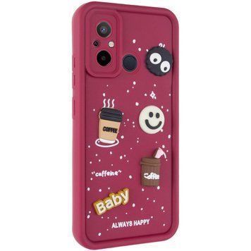 Чохол TPU Toys Case для Xiaomi Redmi 12C / Poco C55 Red/Always Happy 777-03854 фото